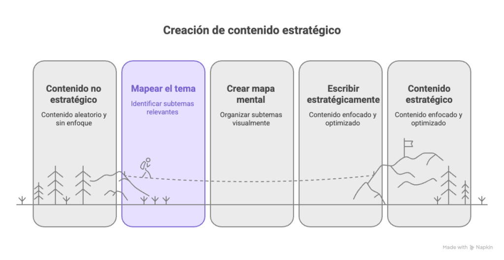 Creación de contenido estrategico para SEO